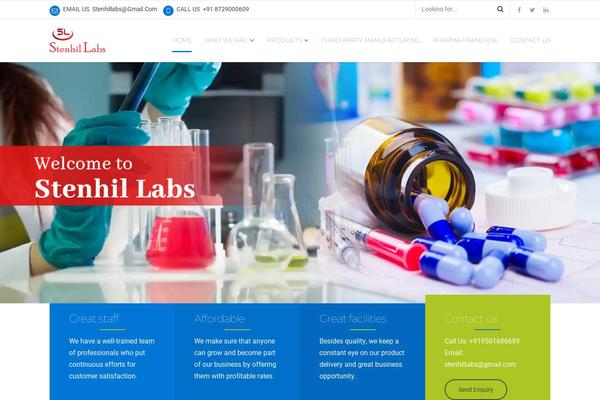 Medicare theme site design template sample