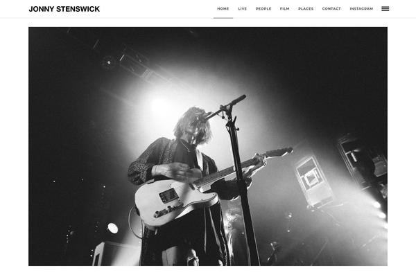 Photography theme site design template sample
