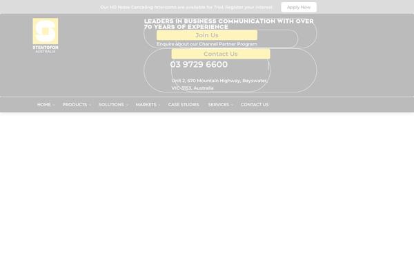Site using Ap-mega-menu plugin