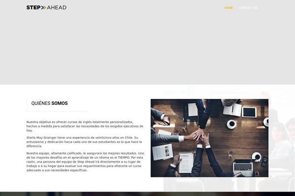 stepahead.cl site used Accountant-wp