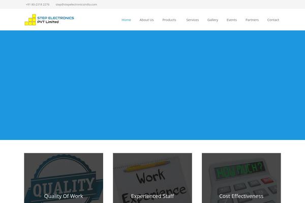 Site using SiteOrigin Widgets by CodeLights plugin