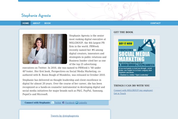 Saraswati Blog theme site design template sample