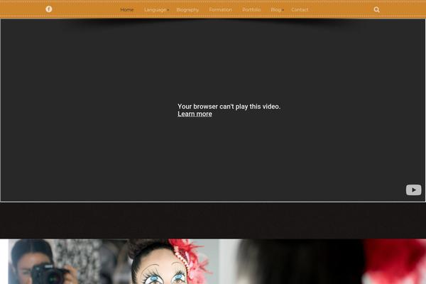 Modern-vintage-theme theme site design template sample
