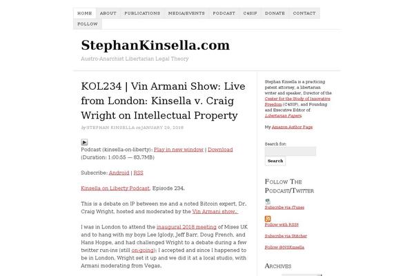 Site using Social Media Widget plugin