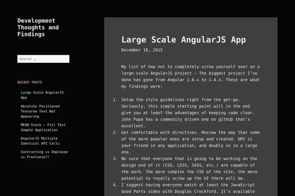 Site using Crayon Syntax Highlighter plugin