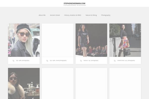 GK Portfolio theme site design template sample