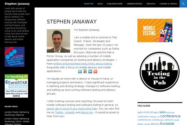 Site using Floating Social Media Icon plugin