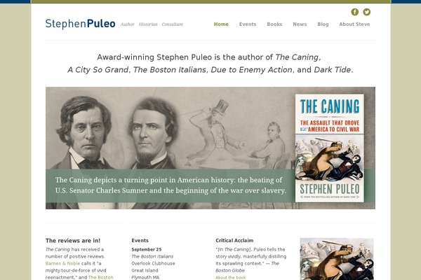 Classica theme site design template sample
