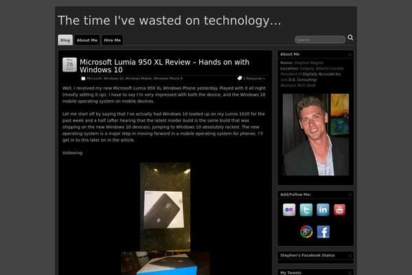Suffusion theme site design template sample