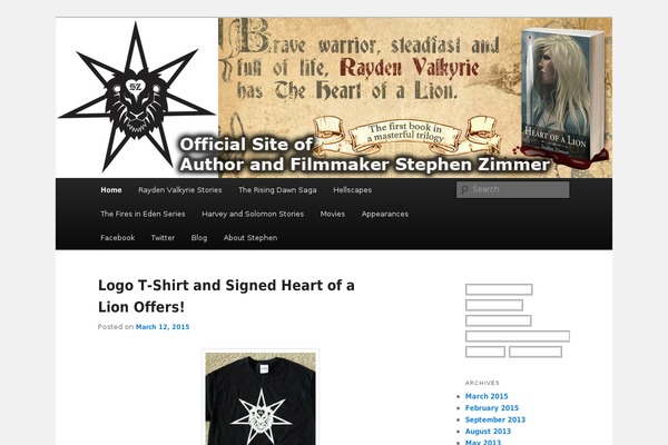 Site using Weaver Show Sliders plugin