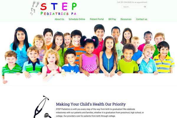 steppediatrics.com site used uDesign