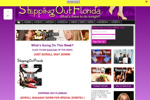 steppingoutflorida.com site used Magazinestyle