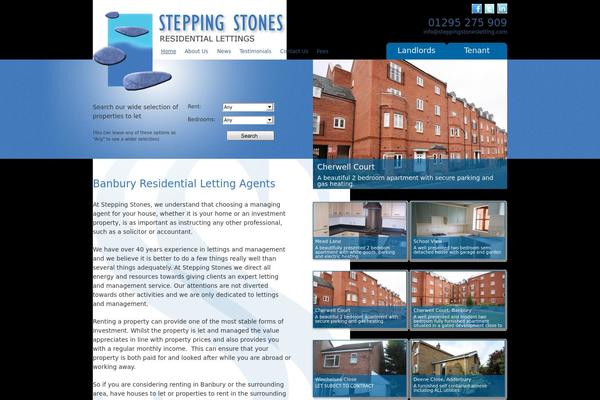 steppingstones theme websites examples