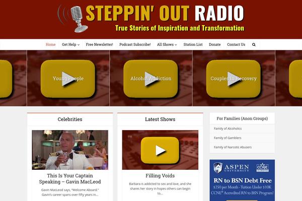 Site using Meks Smart Social Widget plugin