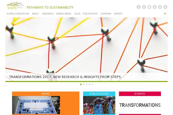 steps theme websites examples
