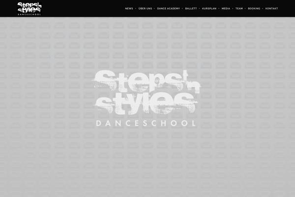 Brooklyn theme site design template sample