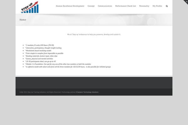 stepuptraininginitiative.com site used Sanjeevi
