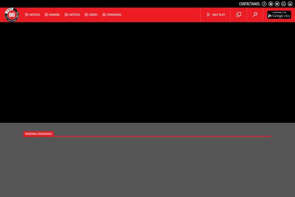 Onair2 theme site design template sample