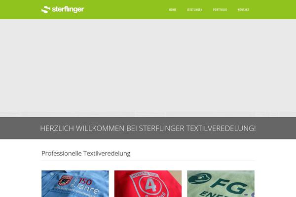 sterflinger.com site used Sterflinger