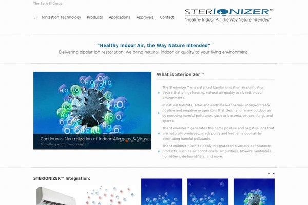 Blocked theme site design template sample