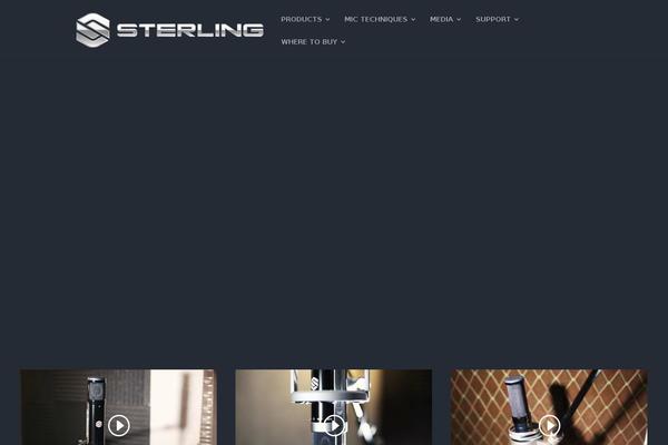 sterlingaudio.net site used Legenda