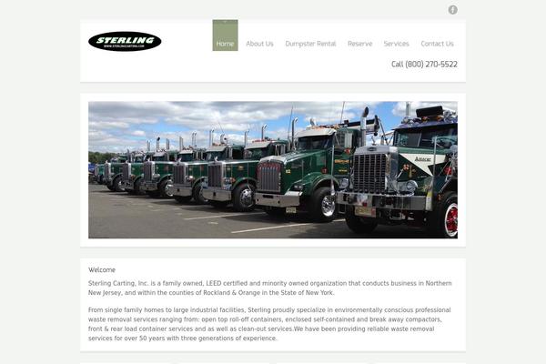 Customify theme site design template sample