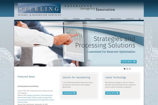 sterlingseismic.com site used Sterlingseismic