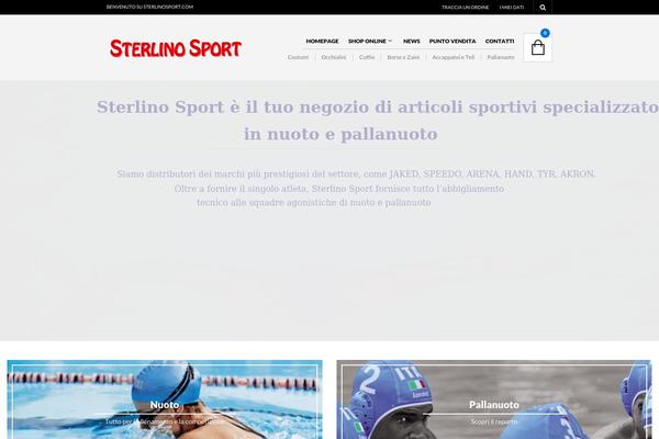 The Retailer theme site design template sample