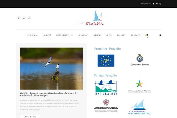 Bjorn theme site design template sample
