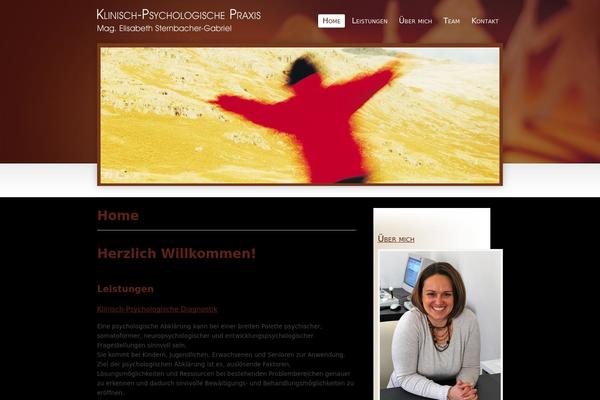 Custom theme site design template sample