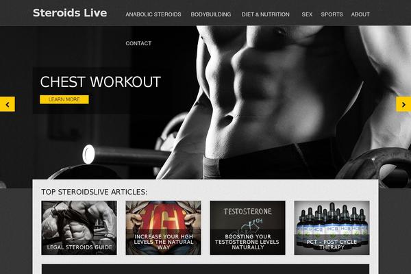 Site using Socials Ignited plugin