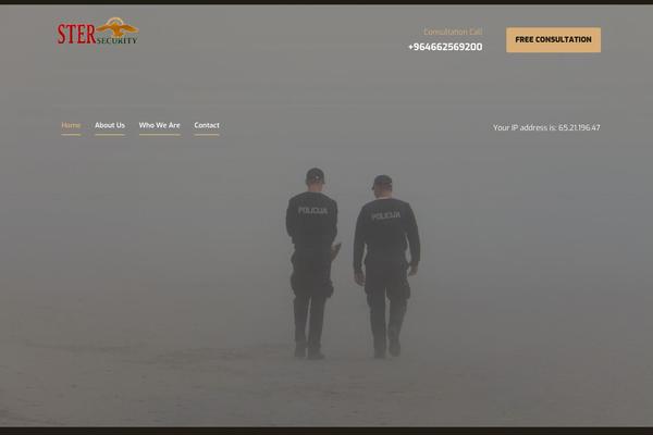 Site using Show IP address plugin