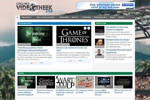 Telegraph theme site design template sample