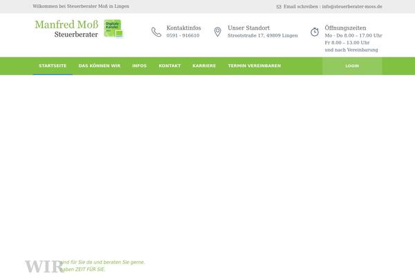 Consultantpro theme site design template sample