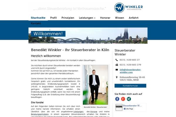 steuerberater-winkler.com site used Soprano-theme