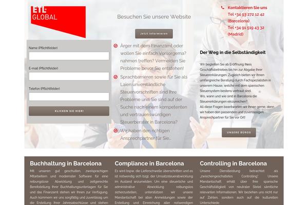 Semona theme site design template sample