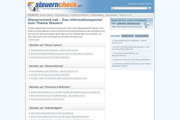 Sc theme site design template sample