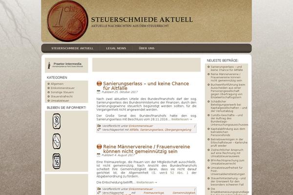 Donovan theme site design template sample