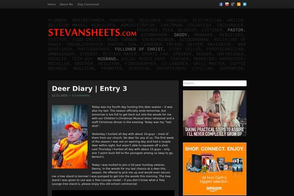 Standard theme site design template sample