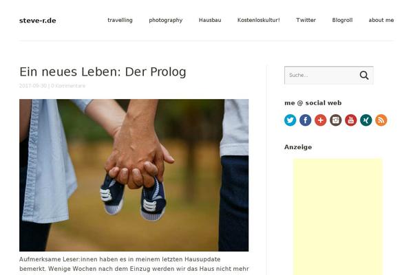 Divi Child theme site design template sample