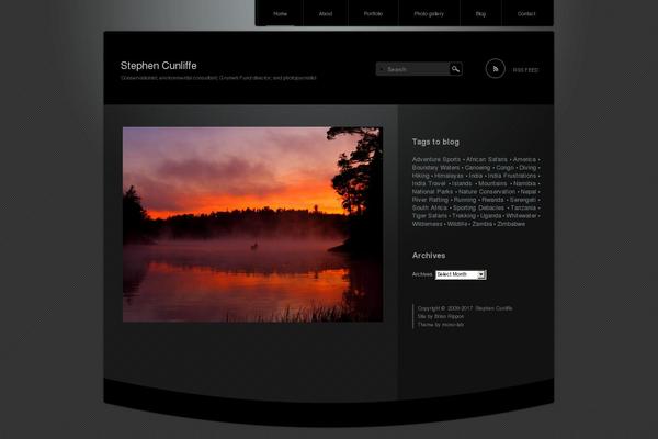 Site using WP-Paginate plugin