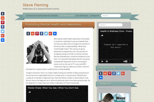 Site using Super RSS Reader plugin