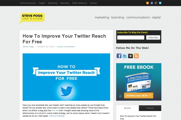 Site using Social-warfare plugin