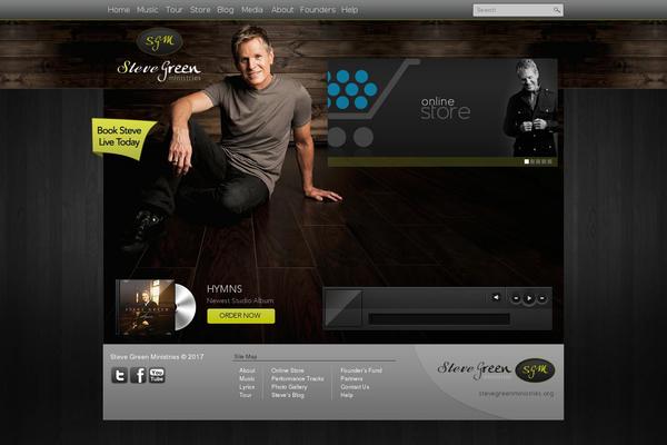 Acoustic theme site design template sample