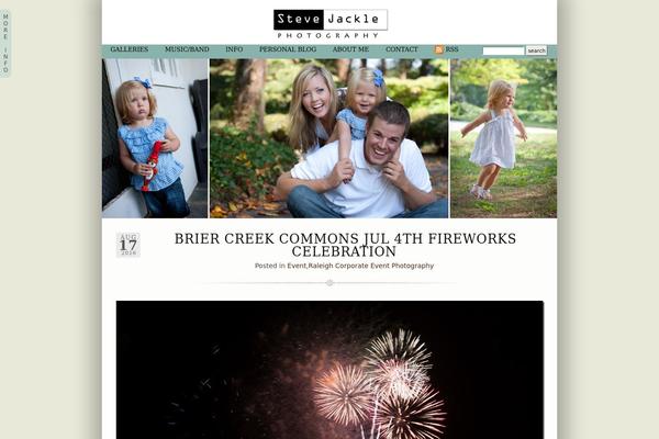 ProPhoto 7 theme site design template sample