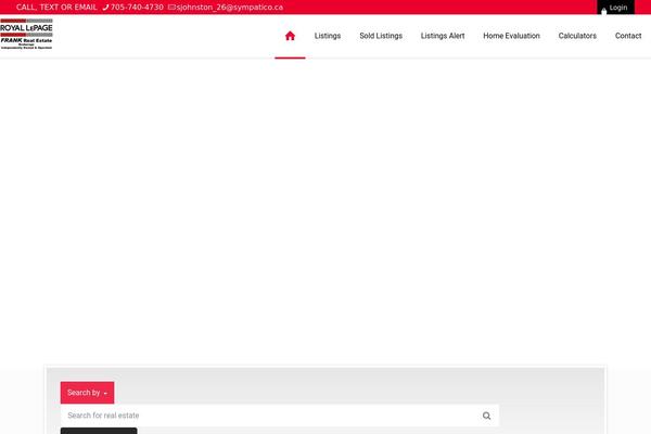 Site using Simple Real Estate Pack plugin