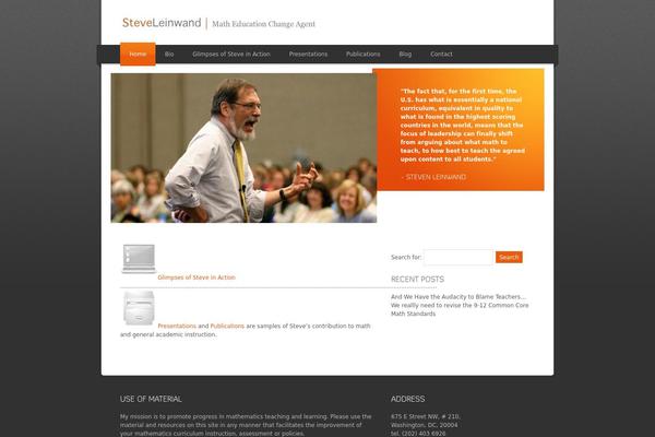 steveleinwand.com site used Revision