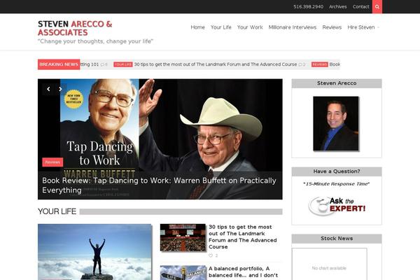 TrendyBlog theme site design template sample