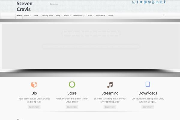 Evolve Plus theme site design template sample