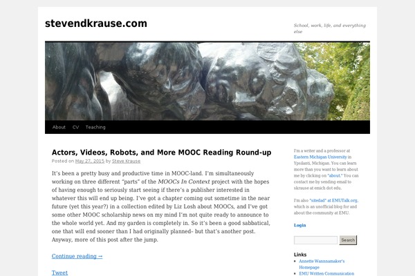 Twenty Sixteen theme site design template sample